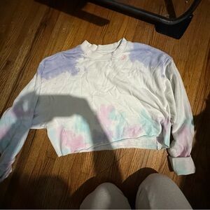 Women's Tie-Dye Cropped Top